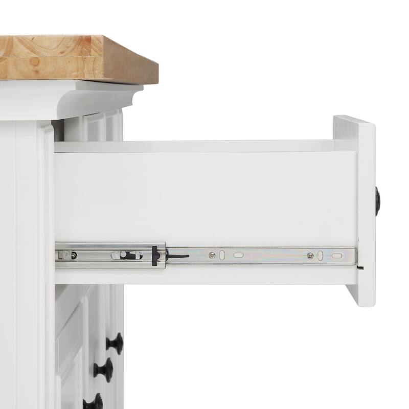 Crosley Julia Wood Top Kitchen Island - 50 "W x	32 "D x 36 "H