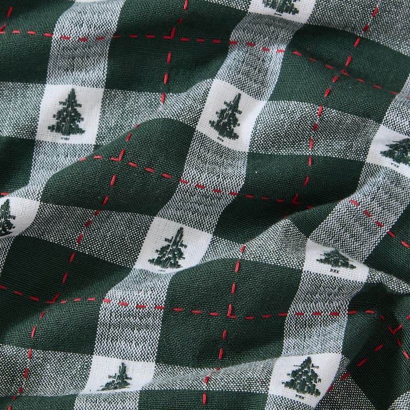 Sherwood Tree Dobby Cotton Tablecloth
