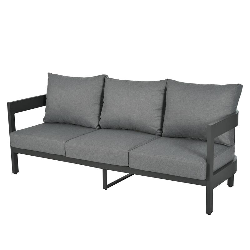 High-Quality Outdoor Seating Set with Thick Cushions