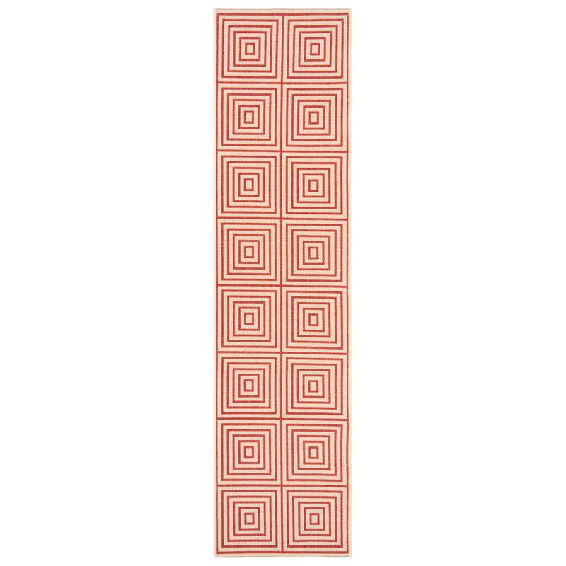 SAFAVIEH Beach House Indoor/ Outdoor Waterproof Patio Backyard Rug
