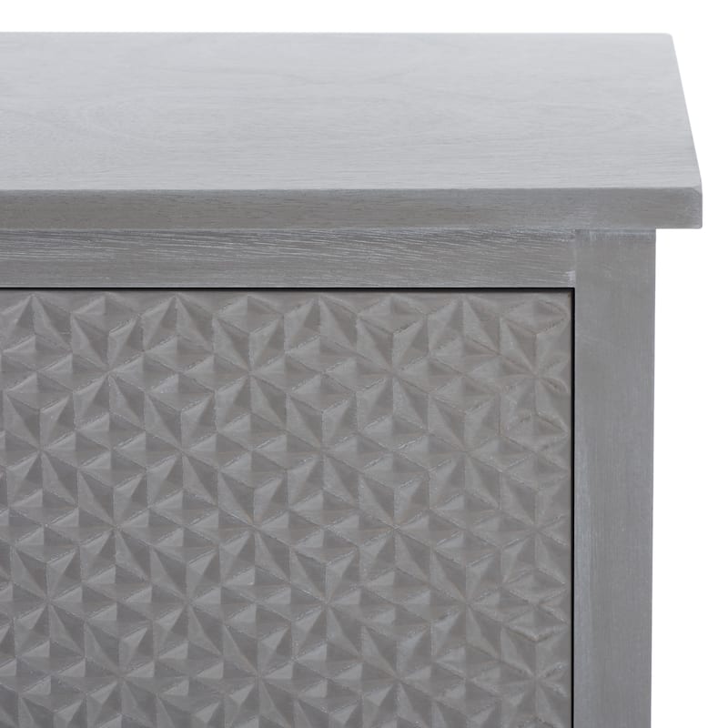 SAFAVIEH Halton 2 Door 1 Shelf Media Stand - 47" W x 16" D x 20" H