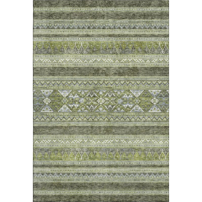 Premium Washable Super Soft Boho Stripe Mayfield Rug