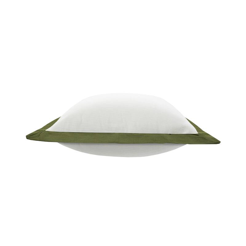 Sevita Flora Empire Bordered Throw Pillow