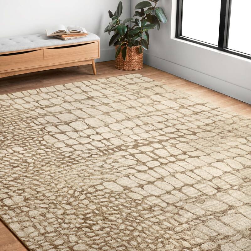Alexander Home Zawadi Modern Moroccan Wool Area Rug