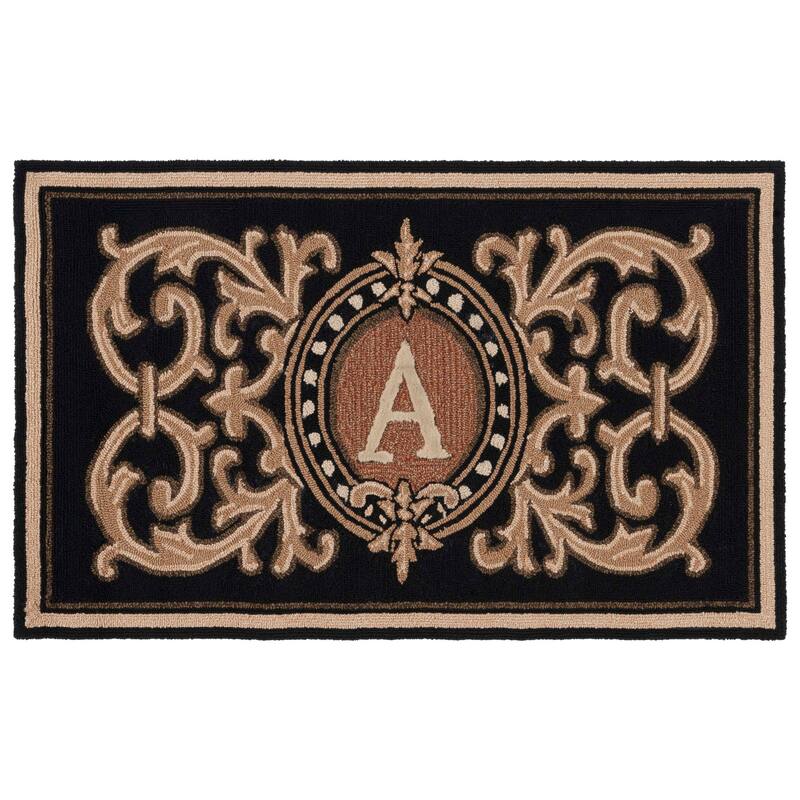SAFAVIEH Handmade Monogram Bruneta Casual Rug
