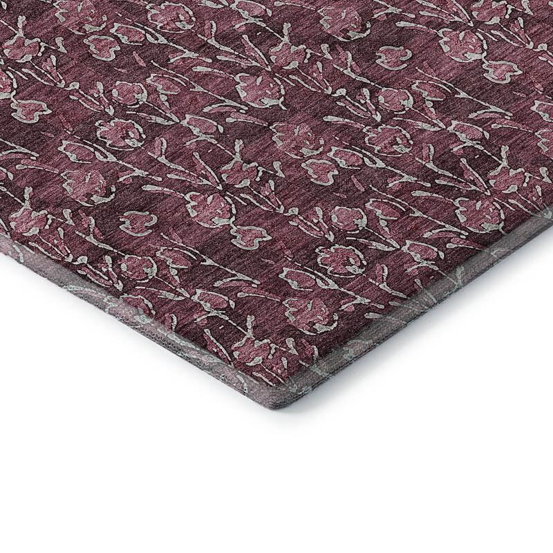 Premium Washable Super Soft Floral Contemporary Mayfield Rug