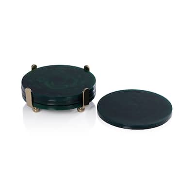 Spiga 4-Piece Set Coasters on Stand