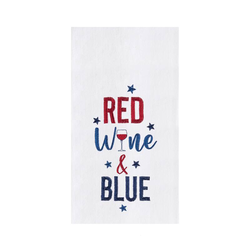 Humorous 100% Cotton Flour Sack Kitchen Dishtowel - USA Decor