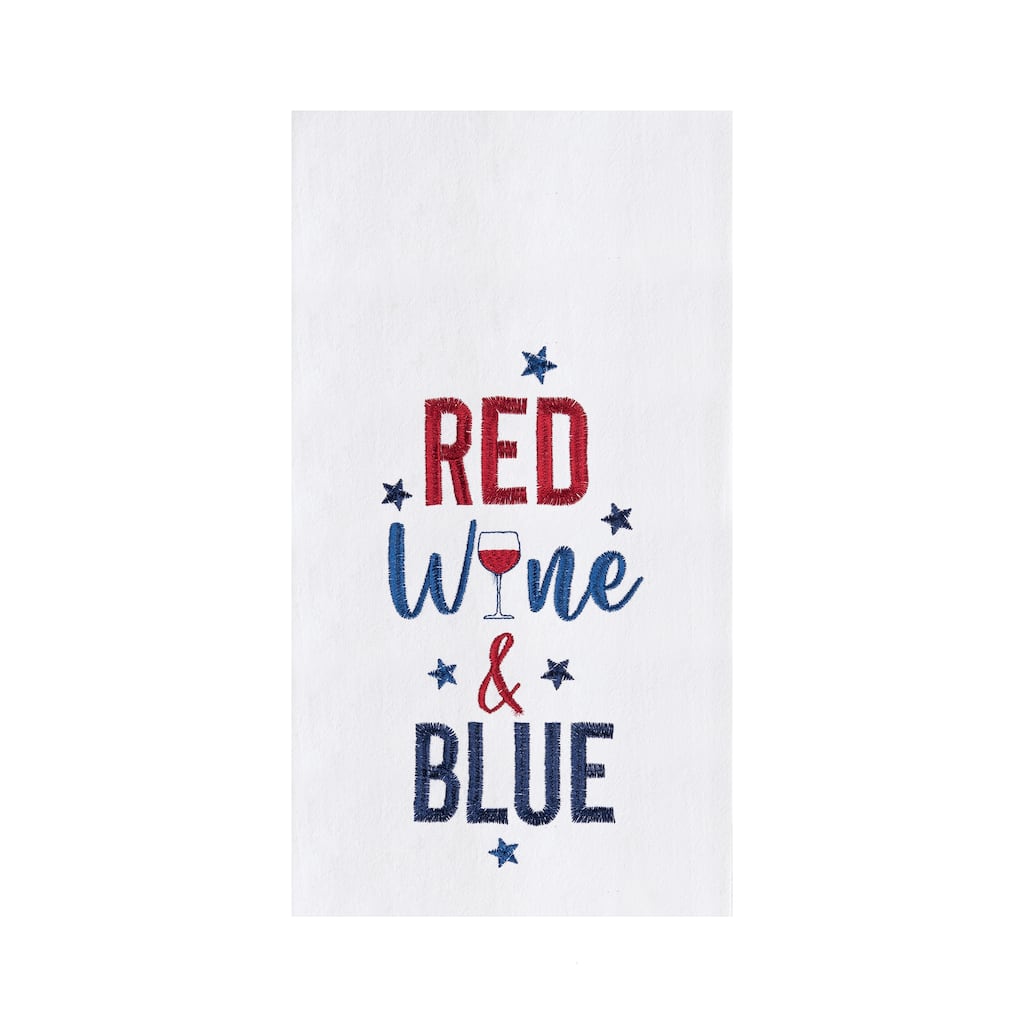 Humorous 100% Cotton Flour Sack Kitchen Dishtowel - USA Decor