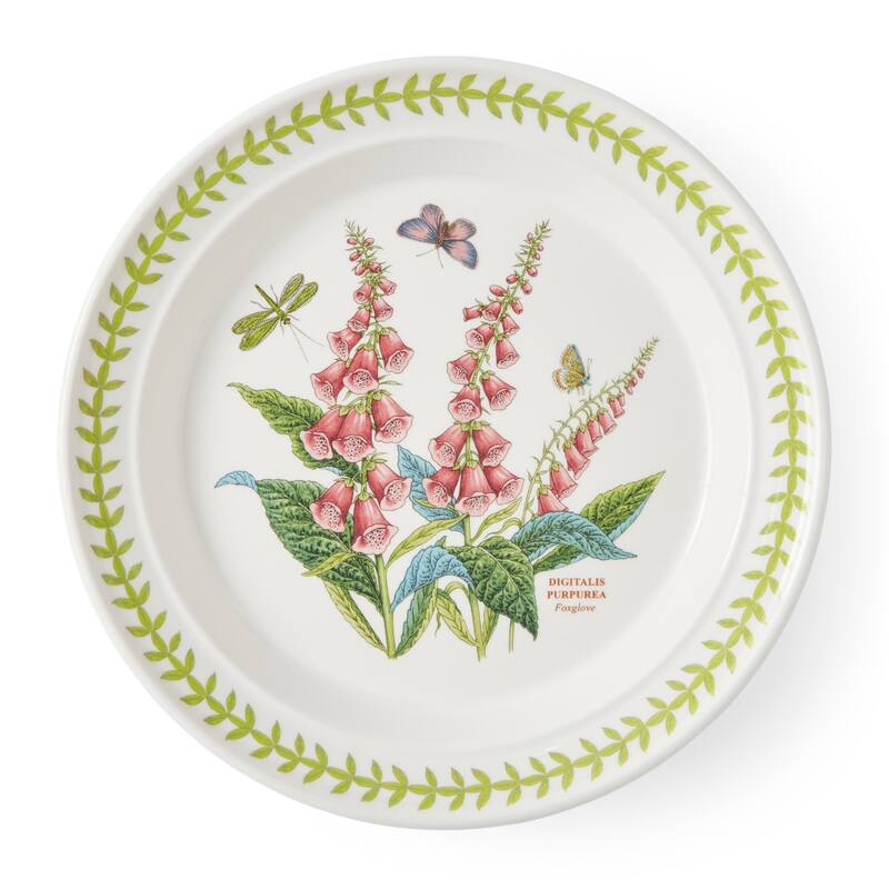 Portmeirion Botanic Garden Set of 6 Meadow Dinner Plates - 10.5 in