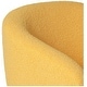 preview thumbnail 71 of 71, Bayville Sherpa Polyester Upholstered Barrel Chair - Faux Shearling