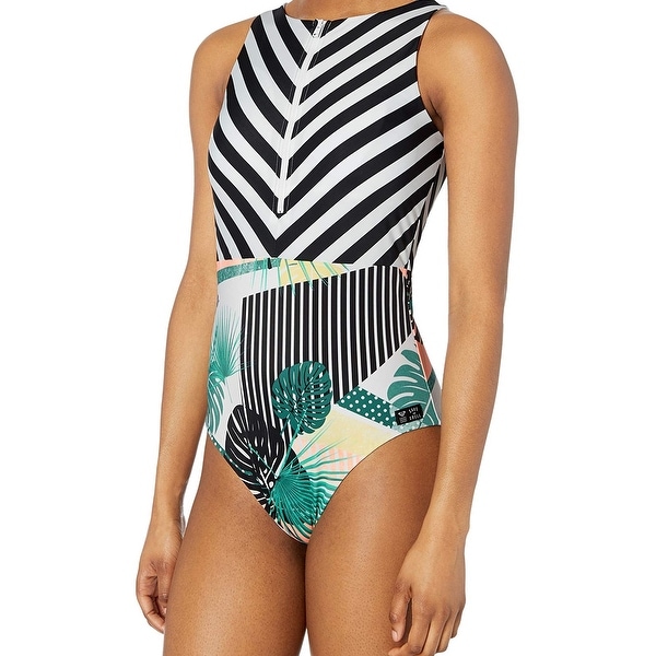 roxy striped swimsuit