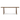 Vintage Noodle Bench Weathered Natural (size and finish vary)