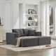 Option Gray Double Chaise