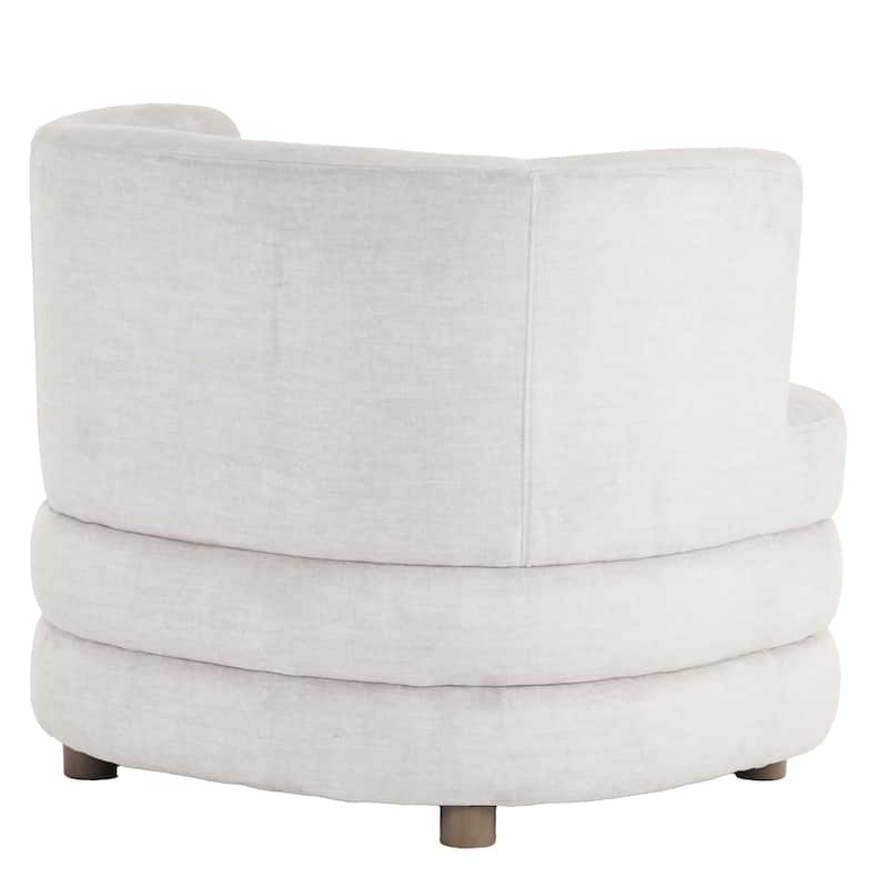 Contemporary Velvet Accent Chair