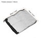 preview thumbnail 10 of 8, Filter Media Bags 3 Micron 6 Pack Mesh Bags with Zipper Black - 20x14cm