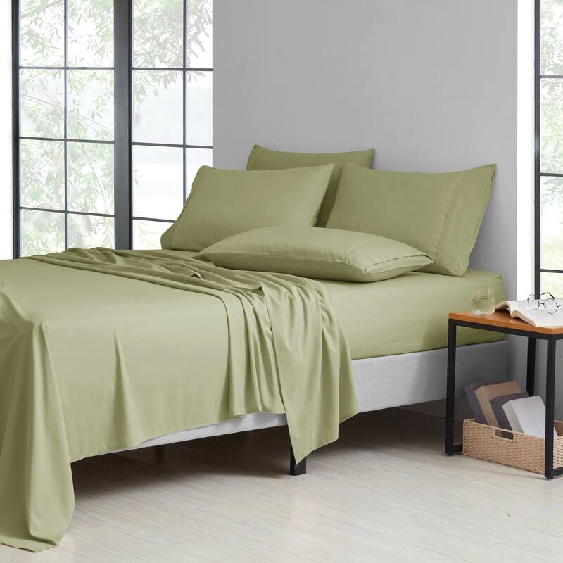 Bamboo 6-Piece Luxury Sheet Set - Twin - Sage
