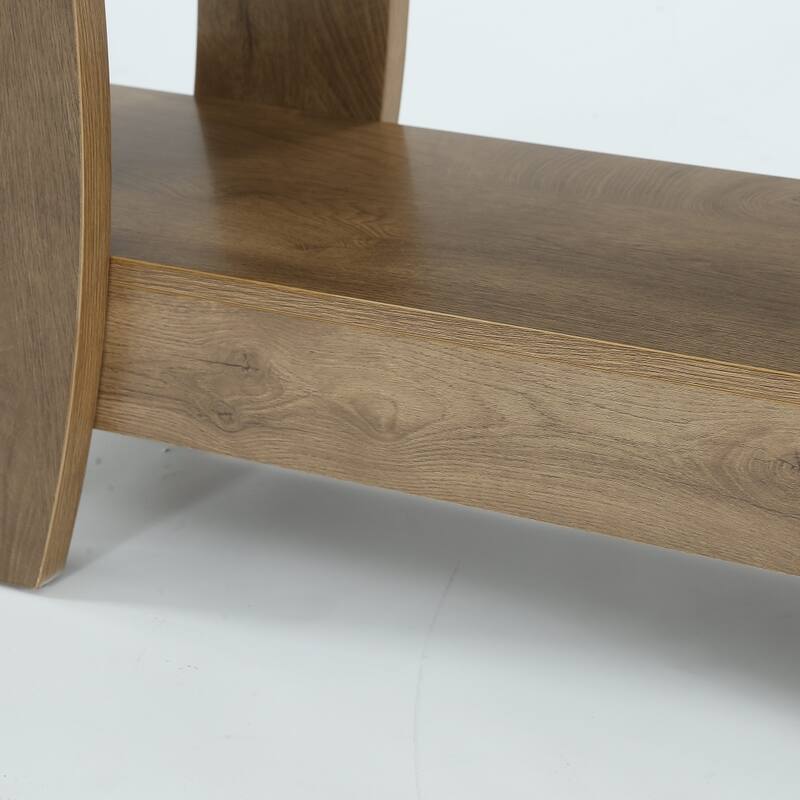 41.34" Farmhouse Console Table, Long Sofa Table Behind Couch