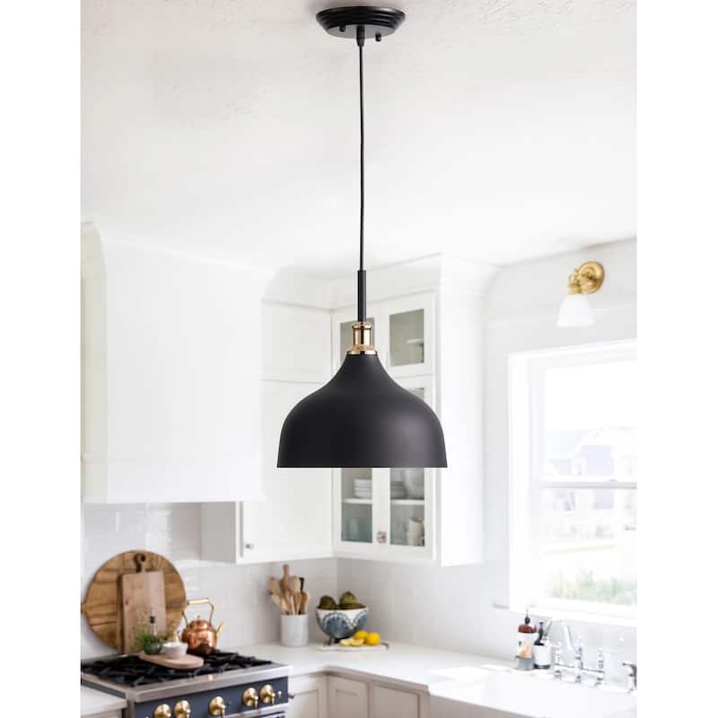 Vintage 1-Light Unique Dome Shape Pendant Lighting Fixture