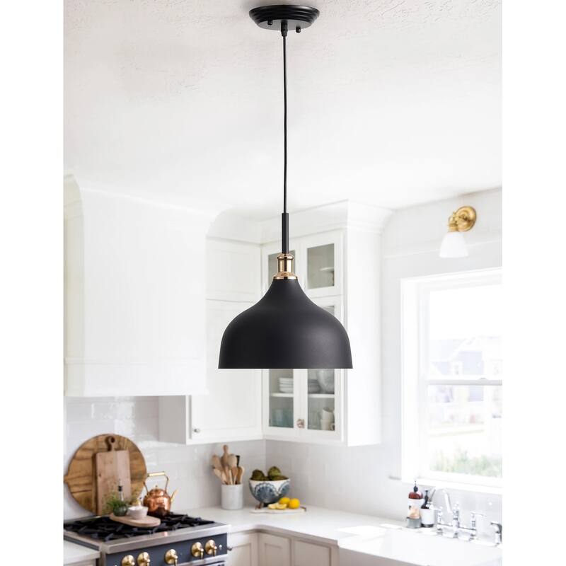 Vintage 1-Light Unique Dome Shape Pendant Lighting Fixture
