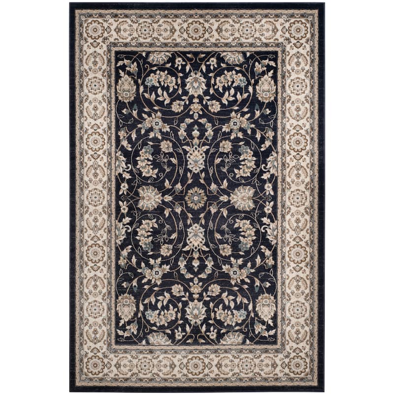 SAFAVIEH Lyndhurst Sydell Traditional Oriental Rug - 10' x 14' - Anthracite/Cream