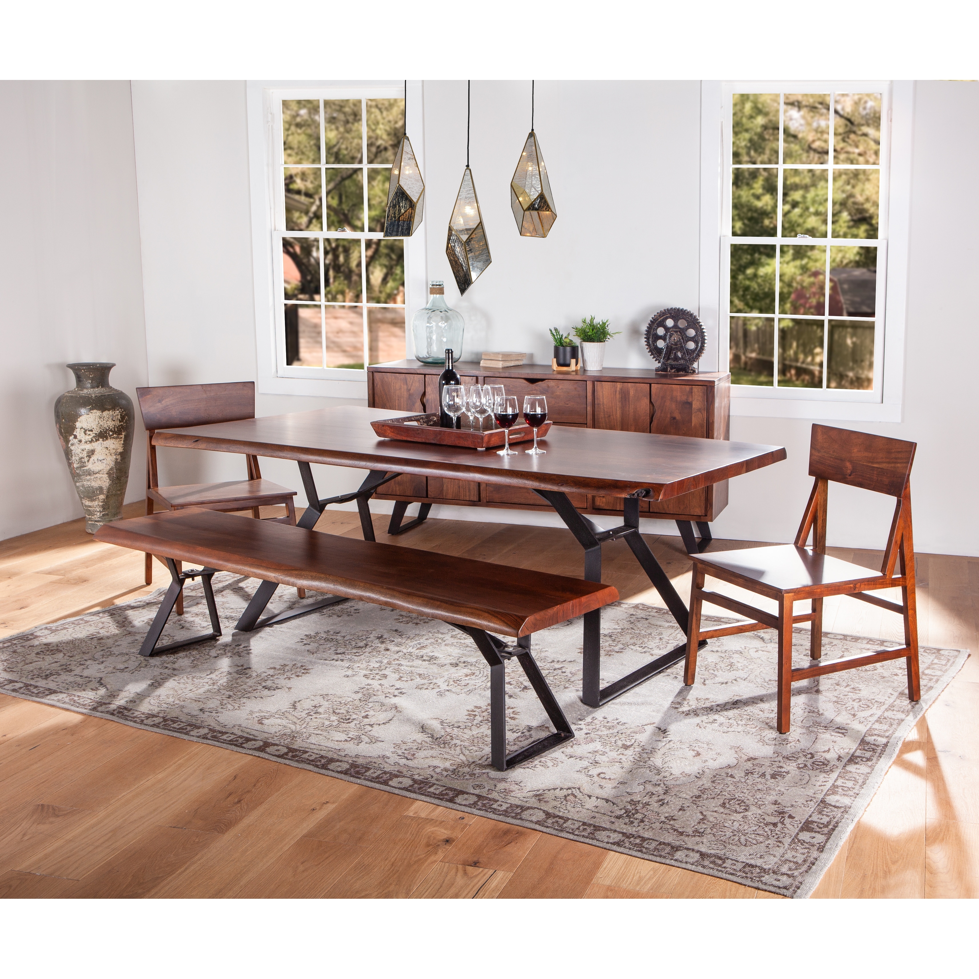 90 inch dining 2025 bench