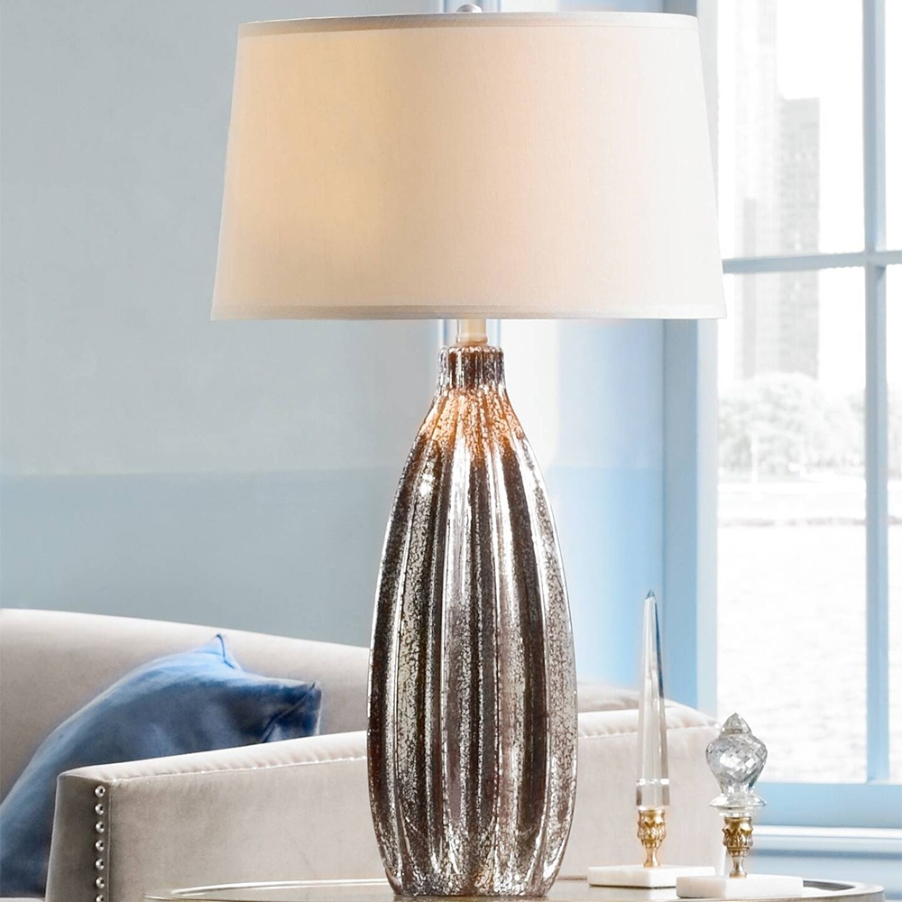 Tall mercury glass lamps new arrivals