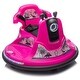 preview thumbnail 8 of 34, 12V Kids Ride On Bumper Car, Rotate 360 Degrees, Two-handed Switch, Bumper strip, Light belt, music, Bluetooth For kids of 2-5