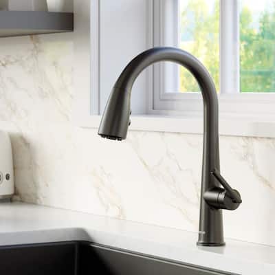 Karran Kentland One-Handle Pull Down Dual Function Sprayer Kitchen Faucet