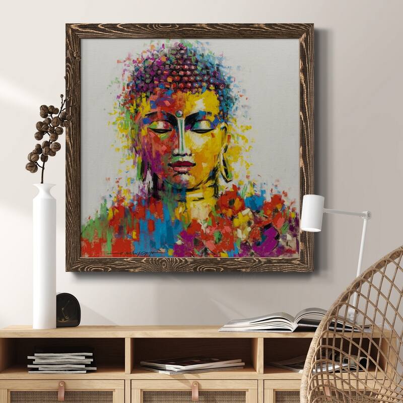 Buddha-Premium Framed Canvas - Ready to Hang