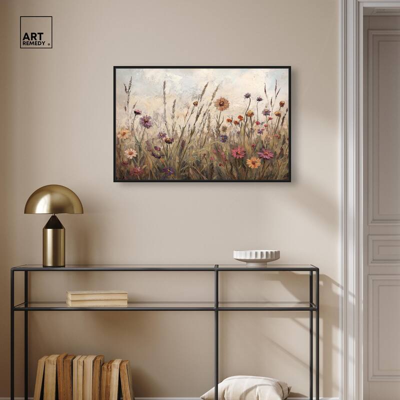 Vintage Blooms II Canvas by Art Remedy