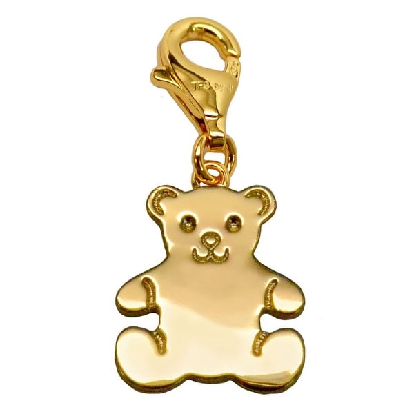 Julieta Jewelry Teddy Bear Clip-On Charm
