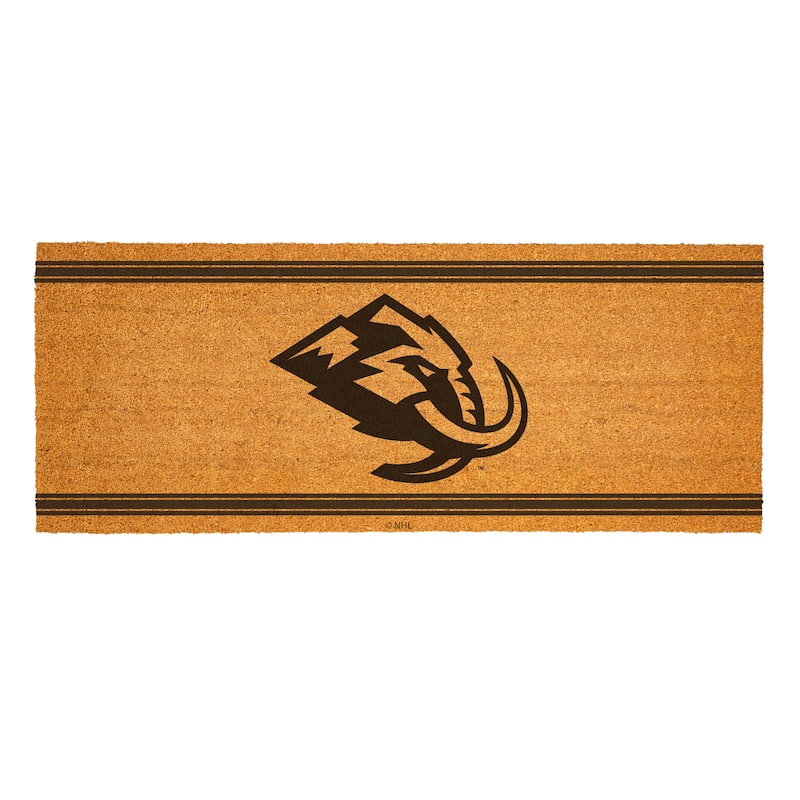 Utah Hockey Club Monochrome Indoor/Outdoor Coir Door Mat