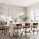 preview thumbnail 110 of 136, 26"/29" Faux Leather Swivel Counter/Bar Stools Set of 2/3