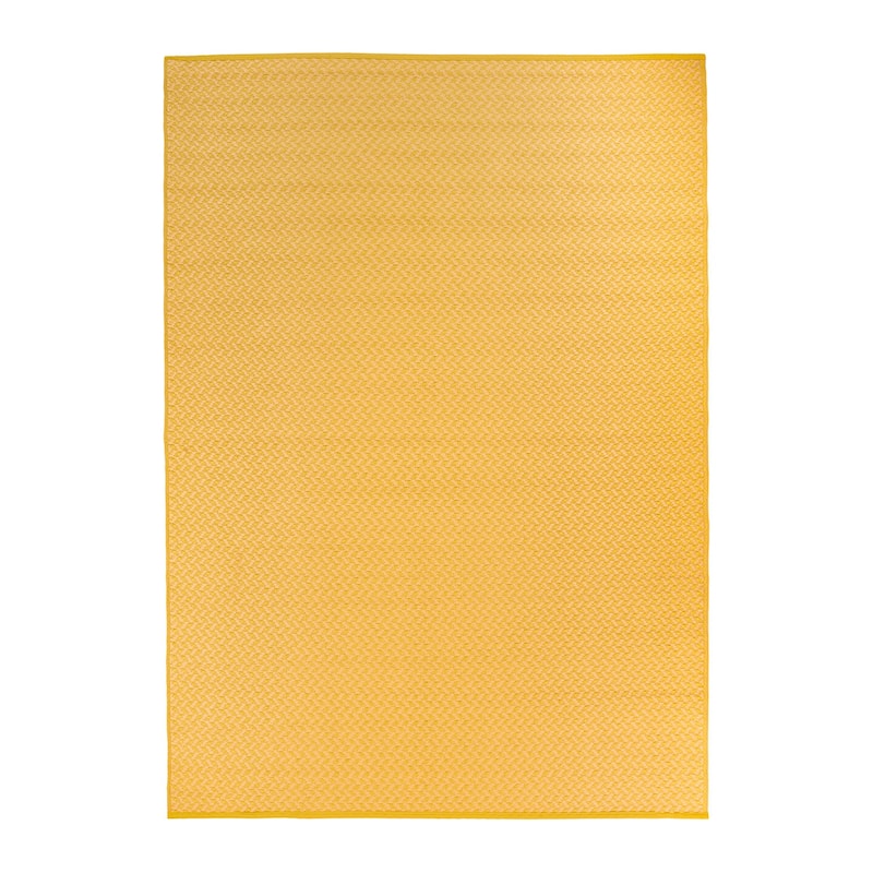 Contemporay Solid Reversible Plastic Outdoor Rugs