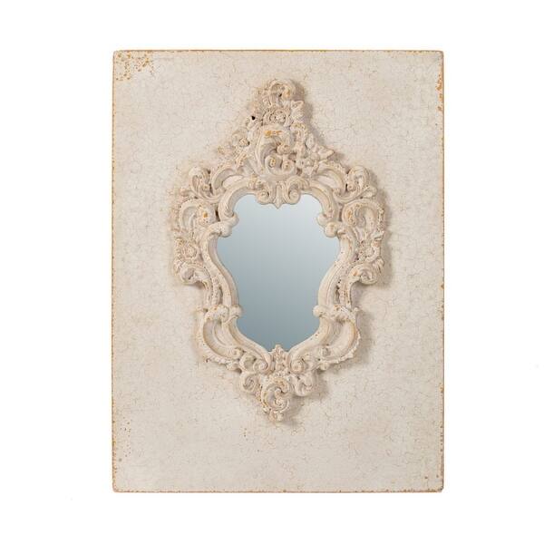 Shop 31 5 Ivory Antique Style Cottage Wooden Framed Rectangular