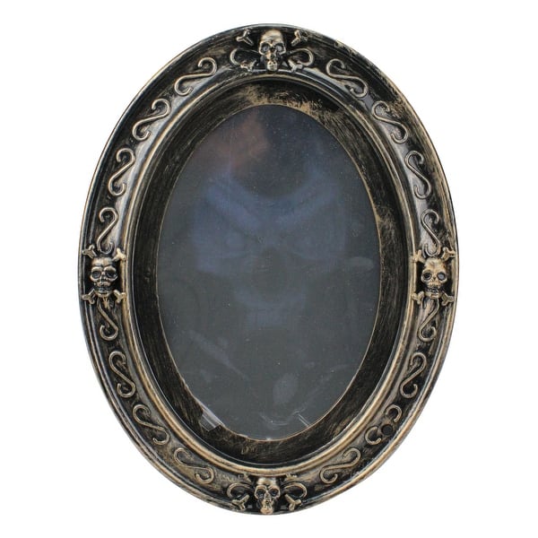 13 Black Vintage Style Motion Sensor Haunted Halloween Mirror Decor Overstock 27971894 Scare and trick people with these fun and easy halloween pranks. overstock com