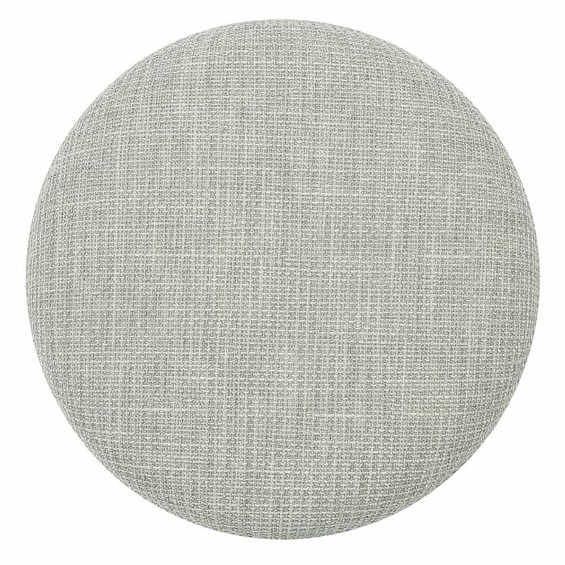Modern Fabric Round Storage Ottoman