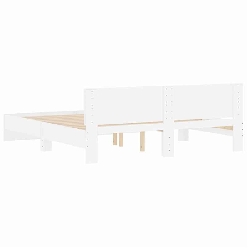 vidaXL Bed Frame Sonoma in Engineered Wood