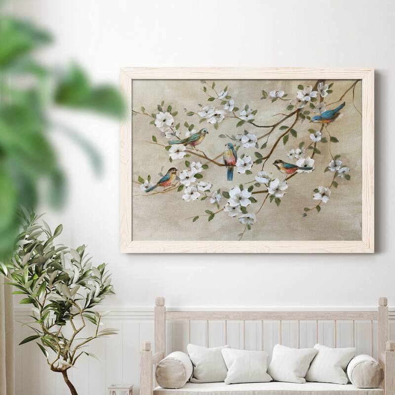 Birds of a Feather-Premium Framed Canvas - Ready to Hang