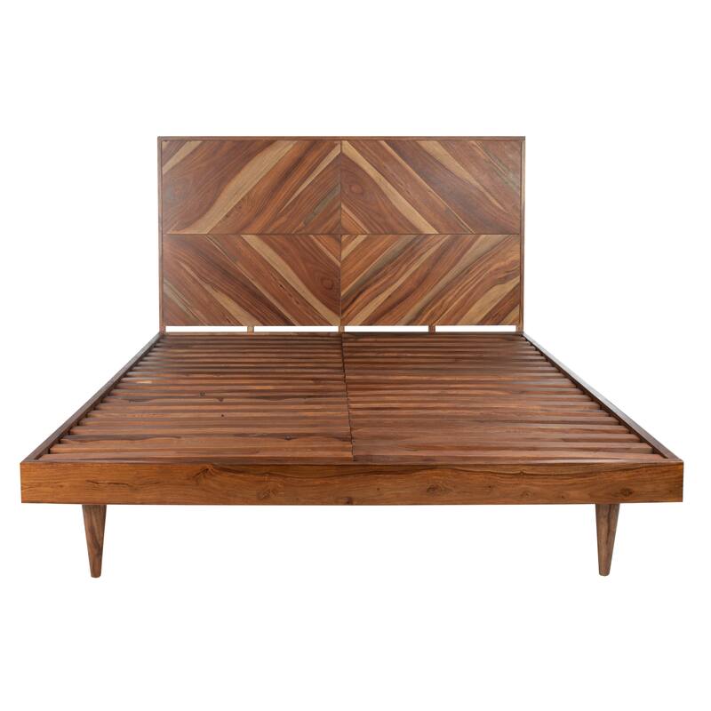 SAFAVIEH Couture Cora Rose Herringbone Bed