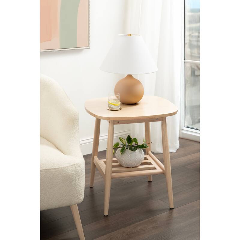 Kate and Laurel Nilas Wood Side Table - 22x20x24