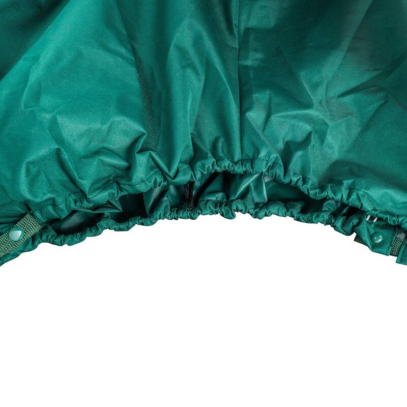 Upright Christmas Tree Storage Bag - Canvas Cover for 7.5-Foot Artificial Trees by Tiny Tim Totes (Green)