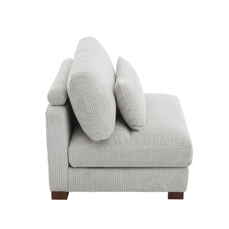 Modern Chaise Lounge Modular Sectional Sofa