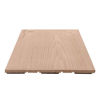 1.6 Sq Ft Pine Wood Wall Panels Peel & Stick Wooden Planks Tan