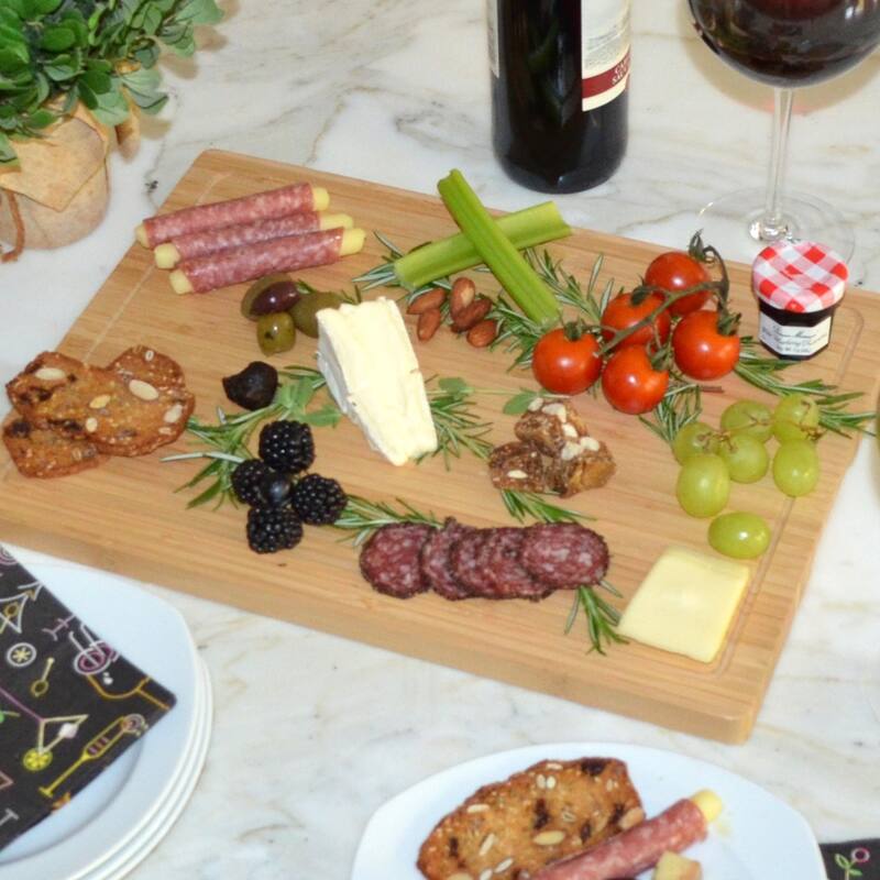 NCAA Alabama Crimson Tide Bamboo Cheese & Charcuterie Board
