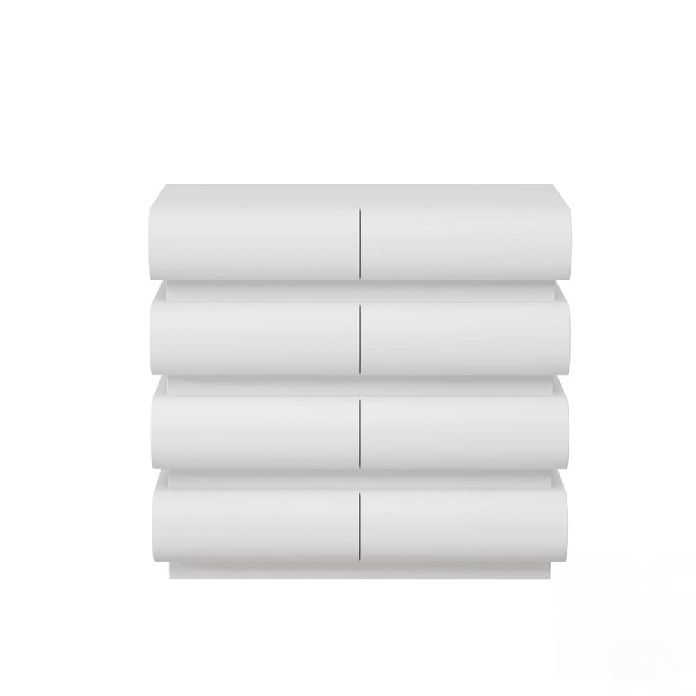 Modern 8 Chest of Drawers with Wide Storage