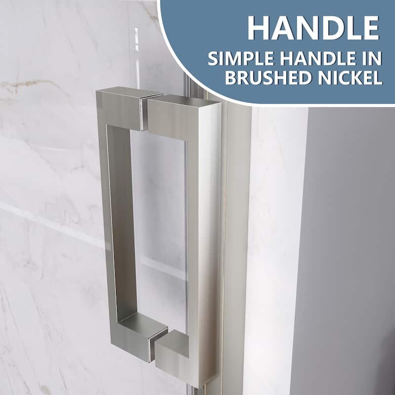 Modland 56-60''x 74'' Sliding Shower Door - 56''-60''x 74''