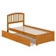 preview thumbnail 69 of 84, Richmond Solid Wood Platform Bed with Footboard & Twin XL Trundle