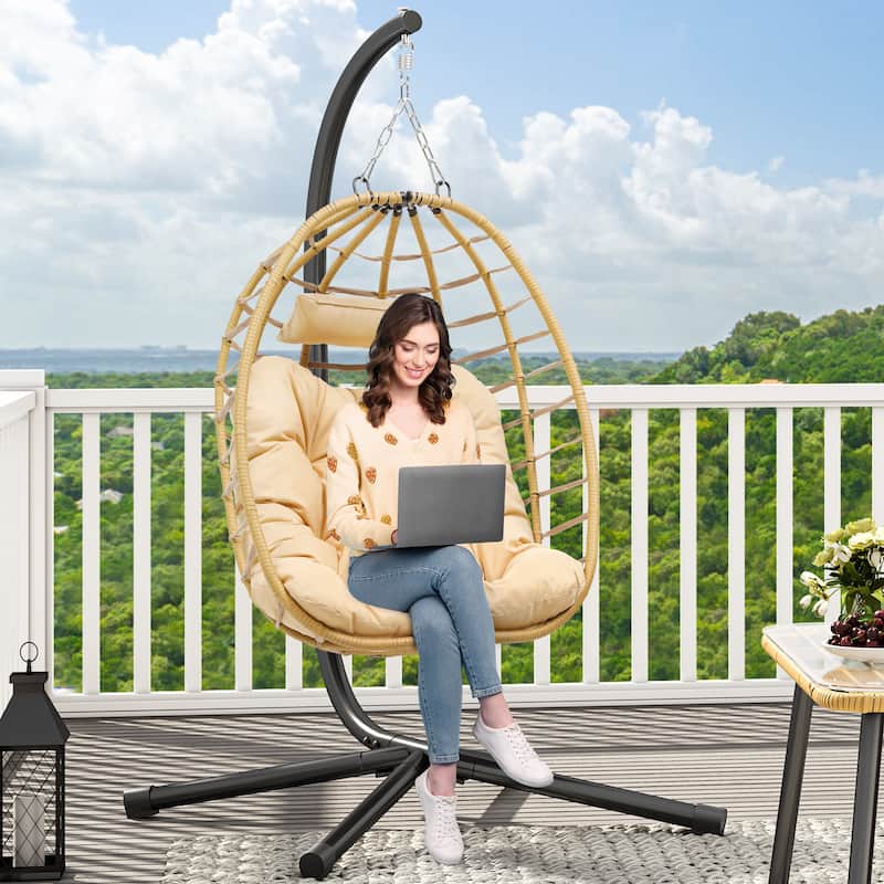 Zuriah Egg Chair with Stand